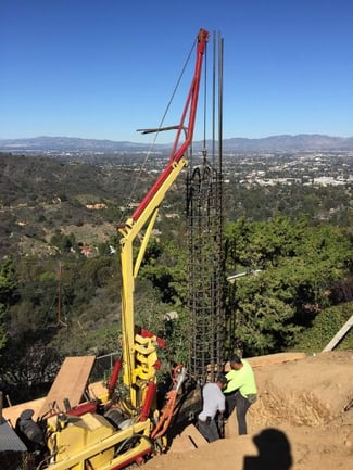 Exploring_Caissons_Inground_Pool_Excavation_Crane