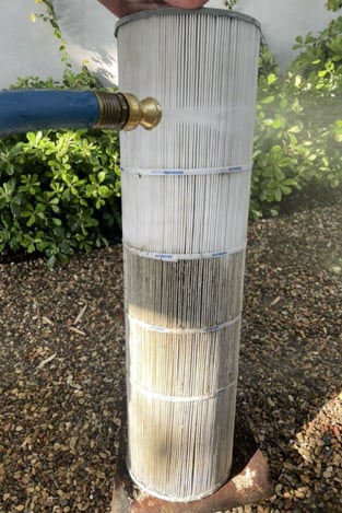 Pool Cartridge Filter Cleaning