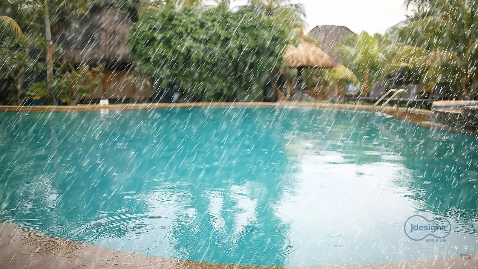 Pools overflow system is essential