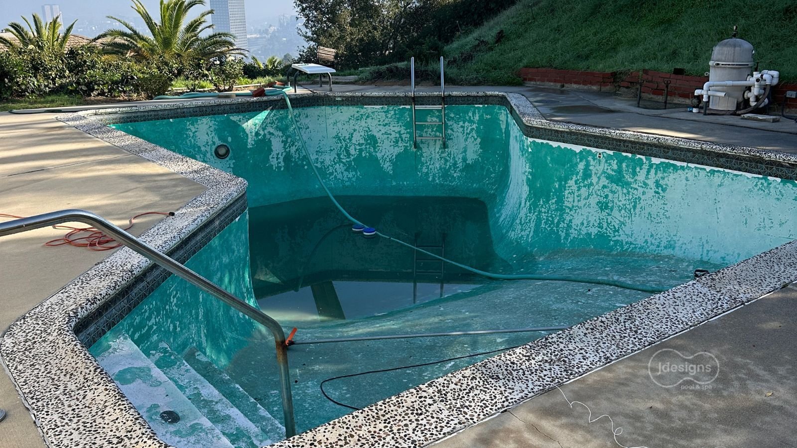 Pool leak problems