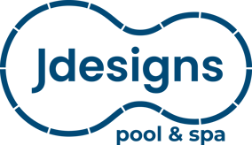 J designs pool and spa primary logo