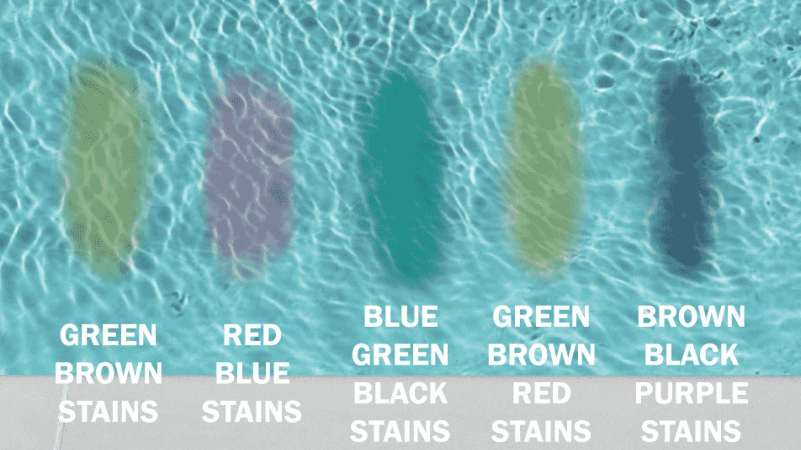 Pool Plaster Stain colors: Types, Causes, and How to Remove Them